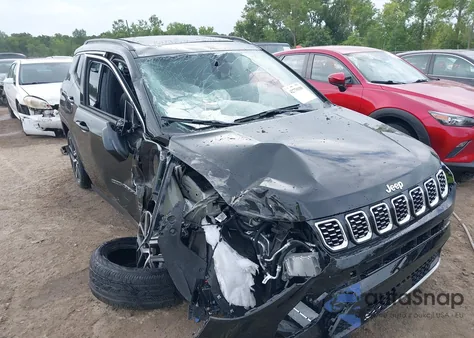 2025 Jeep Compass Limited 4X4 из США, поврежденный, VIN 3C4NJDCN1ST608147